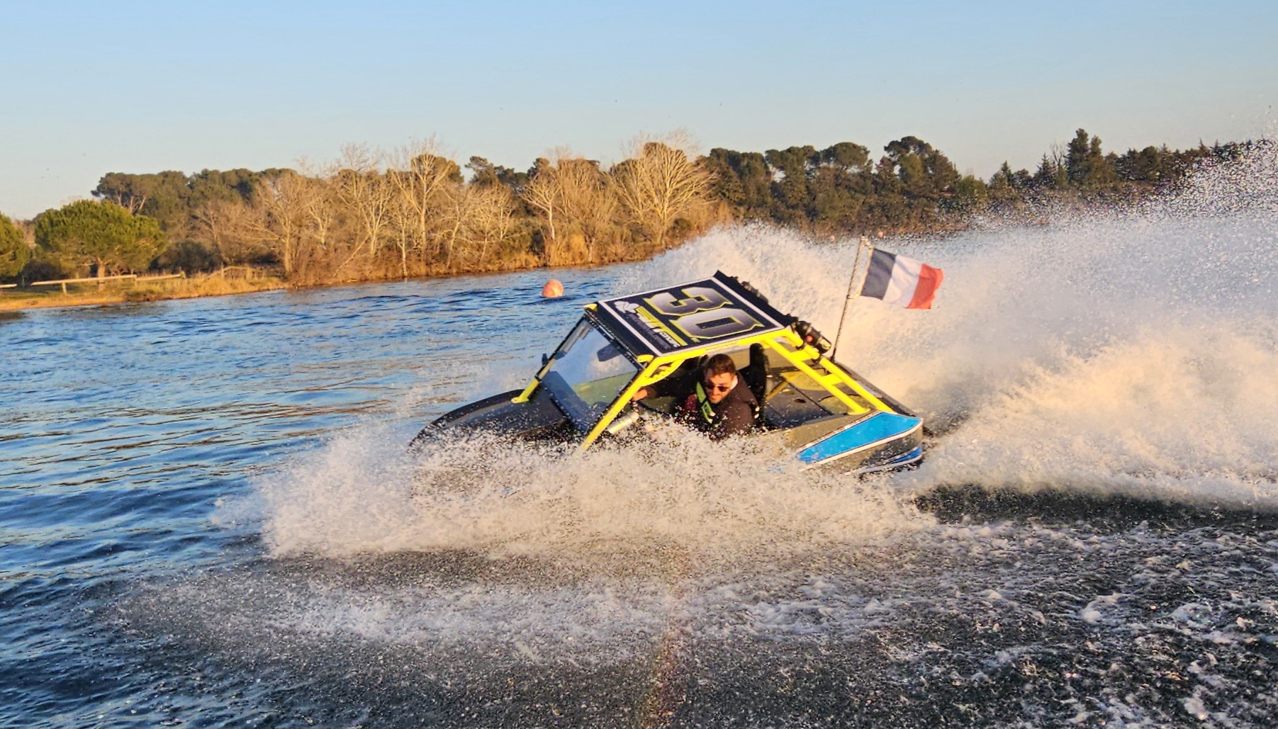 Jetboat en action